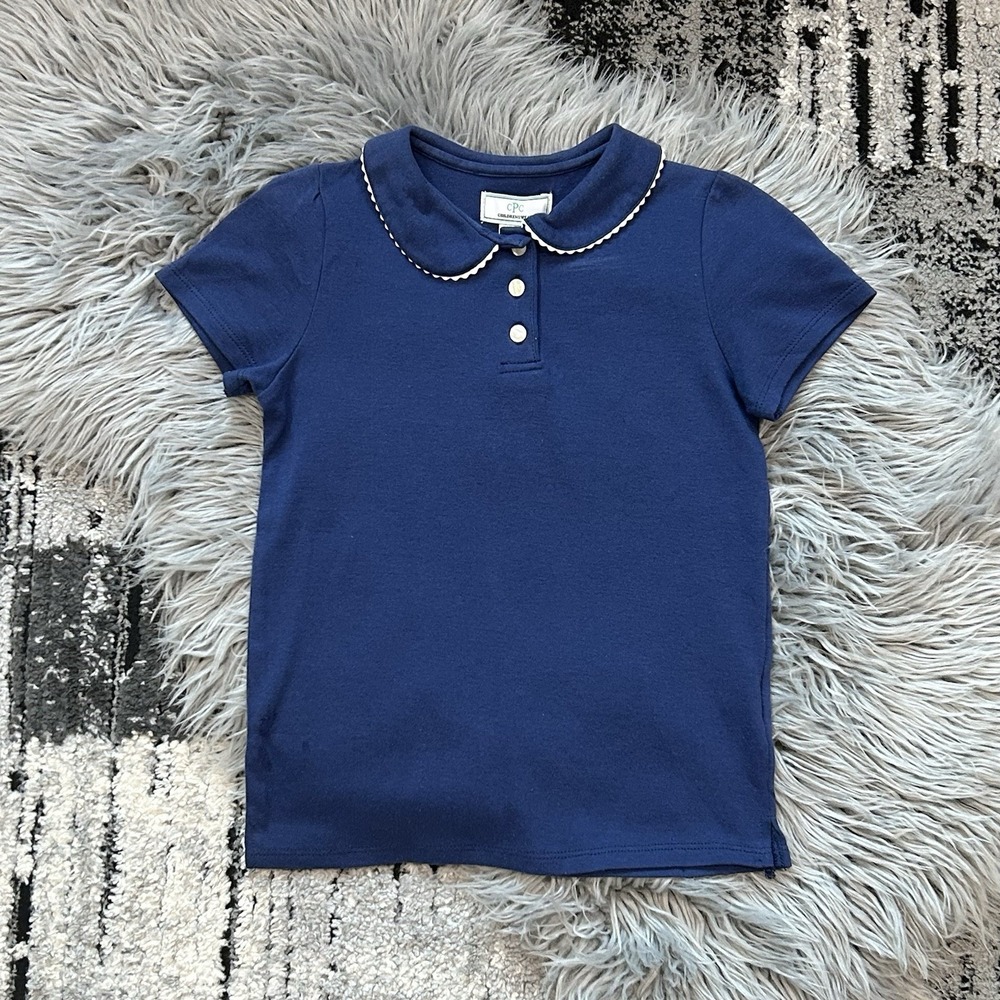 CPC Classic Prep Childrenswearg Girls Navy Blue Sarah Top Size 10Y